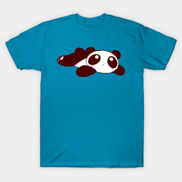 Reddish Panda Bear T-Shirt by saradaboru